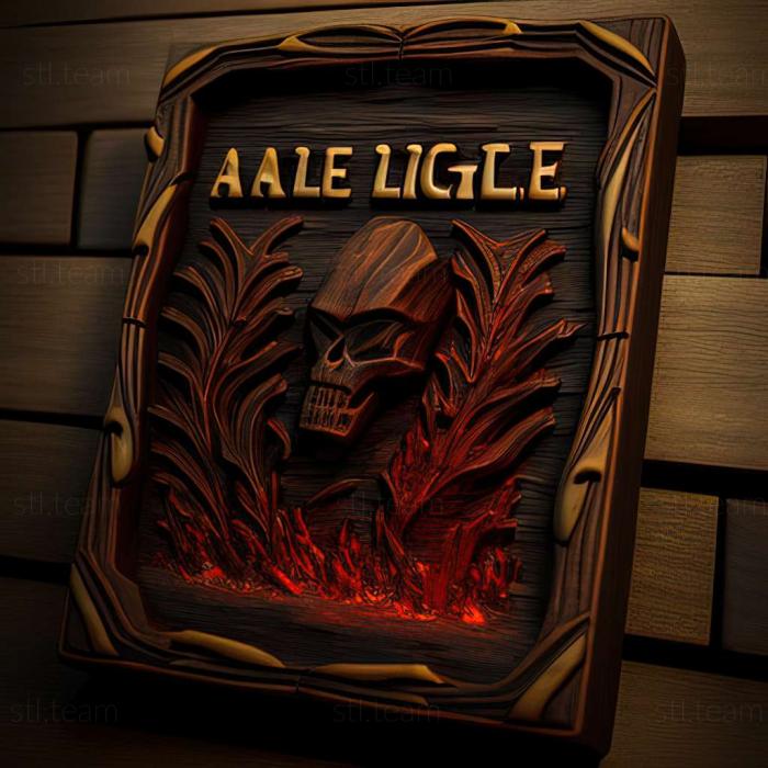 3D model Jagged Alliance 2 Wildfire game (STL)
